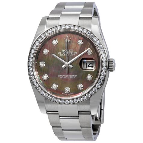 rolex black mother of pearl price|rolex lady datejust oyster 28mm.